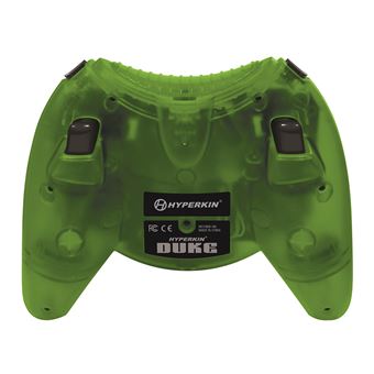 Manette Xbox et PC hyperkin Duke verte - Consoles