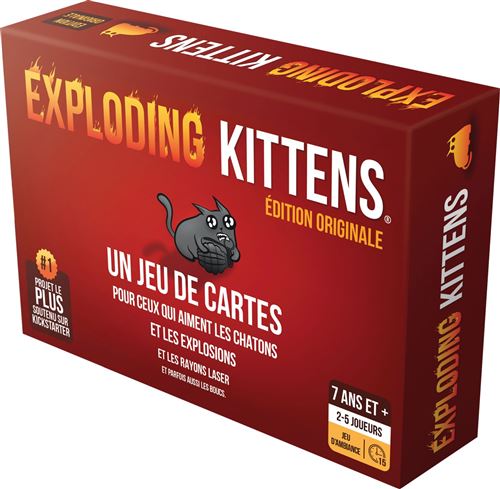 Jeu De Société Exploding Kittens Asmodee Le Jeu - vue 2