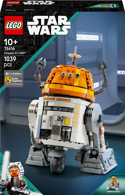Lego Star Wars Lego® Star Wars™ 75416 Le Droïde Astromécano Chopper (C1-10P)™