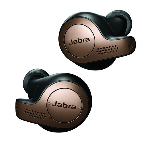 Jabra Elite 65t Draadloze Oortelefoons Zwart en koper