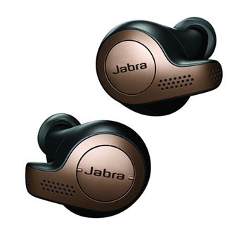 Ecouteurs sans fil True Wireless Jabra Elite 65t Noir et Cuivre - Ecouteurs