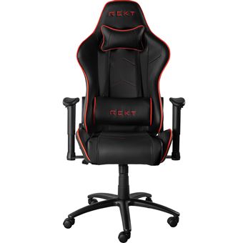 Fauteuil Gaming REKT BG1 Noir et Rouge