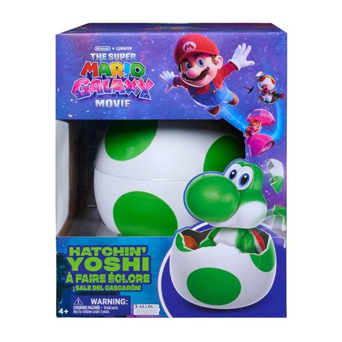 Robot de Entretenimiento Yoshi Interactivo avec Lumières et Sons Super Mario Galaxy