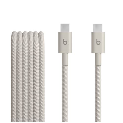 Câble Beats USB-C vers USB-C 1.5 m Gris pour iPhone