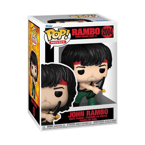 Figurine Funko Pop Movies Rambo First Blood Part II John Rambo