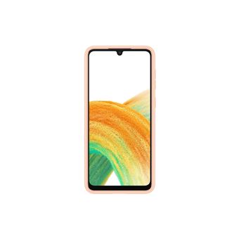 Coque de protection souple ultra fine pour Samsung Galaxy A33 5G Orange