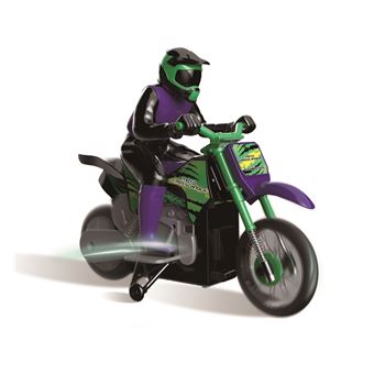 Véhicule radio commandé Lexibook Moto Crosslander avec effets lumineux
