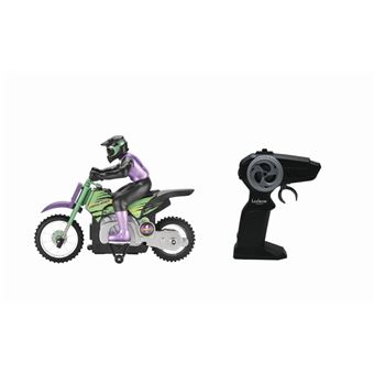 Véhicule radio commandé Lexibook Moto Crosslander avec effets lumineux