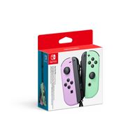 Paire de manettes Joy-con Nintendo Switch Violet pastel et Vert pastel