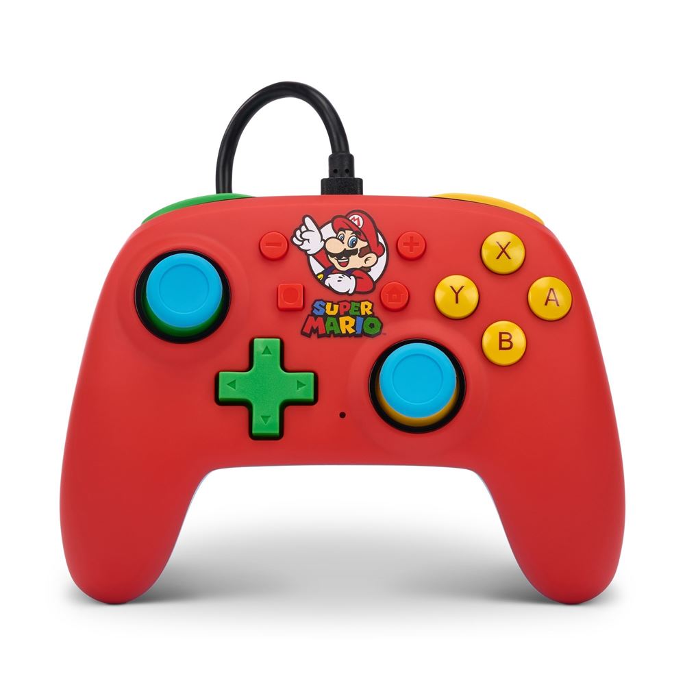 Nano Manette Filaire Amelioree pour Nintendo Switch - Mario Medley