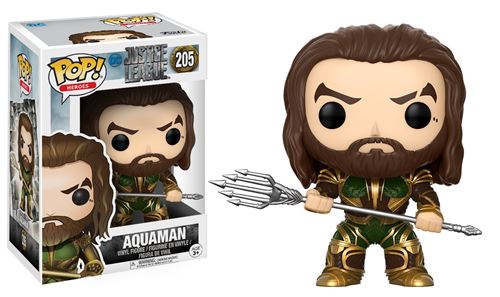 JUSTICE LEAGUE MOVIE-BOBBLE HEAD POP N205-AQUAMAN