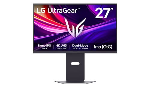 Ecran PC Gaming LG UltraGear™ 27G850A 27 240 Hz 4K UHD