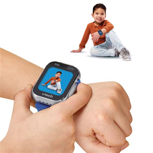 VTech KidiZoom Smartwatch DX4 – Orologio Smart Per Bambini, Versione Francese, Colore Nero, Con Giochi E Fotocamera - 2