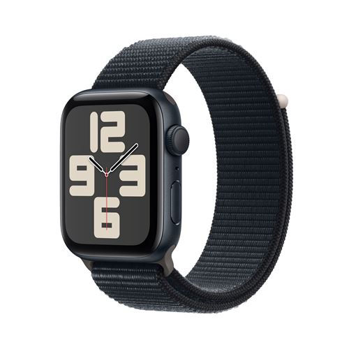 Apple Watch SE GPS Boîtier en Aluminium Minuit de 44 mm avec Boucle Sport Minuit version 2023