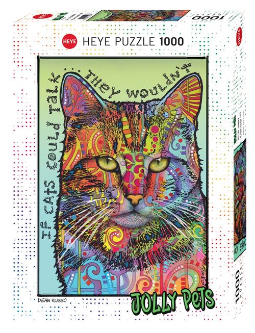 Puzzle 1000 pièces Heye If Cats Could Talk