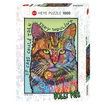 Puzzle 1000 pièces Heye If Cats Could Talk