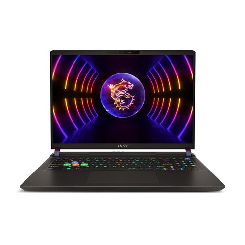 PC portable Gaming MSI Vector GP68HX 13VI-266FR 16" Full HD+ 144 Hz Intel Core i9-13980HX 32 Go RAM 2 To SSD Nvidia GeForce RTX 4090 Noir et Gris