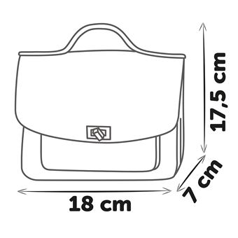 Jeu de coiffure Smoby Sac Beauté en simili cuir