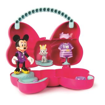 Sac à main transformable en playset IMC Toys  Minnie Bowckets modèle aléatoire