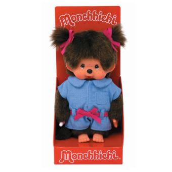 Peluche Monchhichi Combinaison Jeans 20 Cm Peluche Autre Achat Prix Fnac