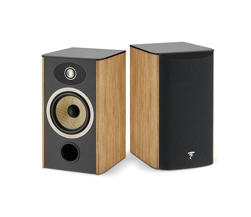 Enceintes Bibliothèques Focal Aria Evo X N°1 Prime Walnut – Cône en Fibre de Lin