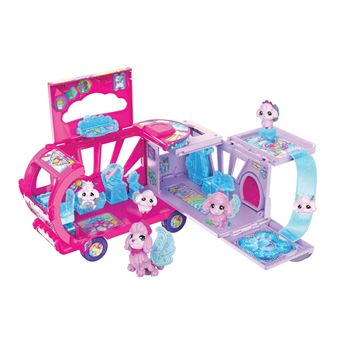 Playset Camping Car Hatchimals Arc-en-ciel Famille Surprise