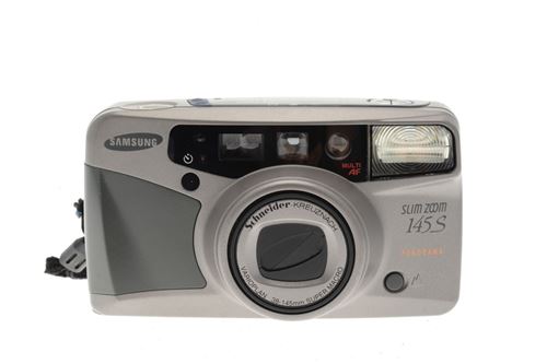 Appareil photo compact argentique Samsung Slim Zoom 145s gris - Reconditionné