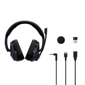 EPOS H3 Hybrid – Casque Gaming Bluetooth Double Micro – 37h Autonomie – PC, PS, Xbox, Switch & Mobile