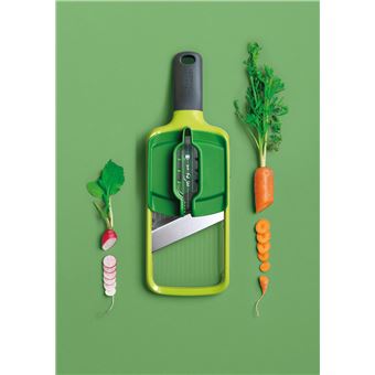 Multi-Grip Mandoline Joseph Joseph 3 en 1 de maintien des legumes 20141 Vert