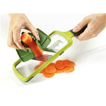 Multi-Grip Mandoline Joseph Joseph 3 en 1 de maintien des legumes 20141 Vert