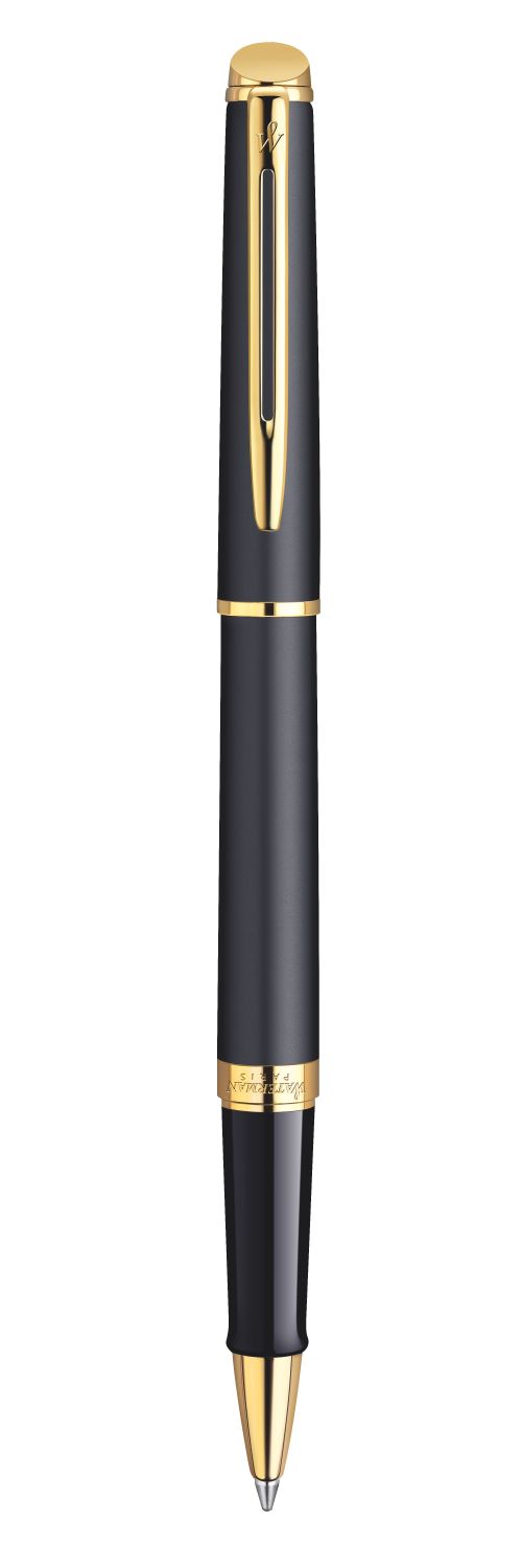Waterman Hémisphère mattschwarzer GT feiner Tintenroller