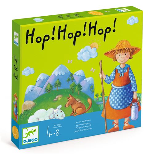 Jeu de coopération Djeco Hop! Hop! Hop!
