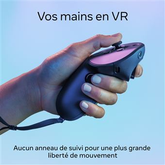 Manettes réalité virtuelle Meta Quest Touch Pro Noir