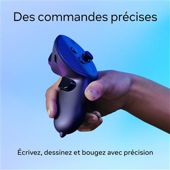 Manettes réalité virtuelle Meta Quest Touch Pro Noir