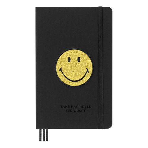 Agenda civil Moleskine Smiley Grand Format Noir