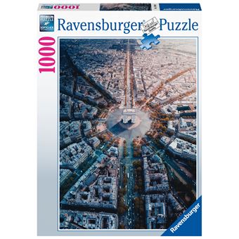 Puzzle 1000 pièces Ravensburger Paris vue d'en haut