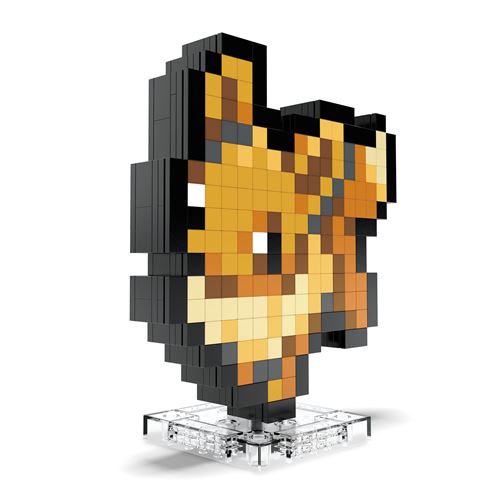 Mattel Jeu De Construction Pokémon Mega Évoli Pixel Art - Image 2