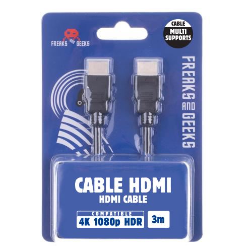 Câble HDMI ETHERNET 2.1 (2m) 8K - Freaks and Geeks