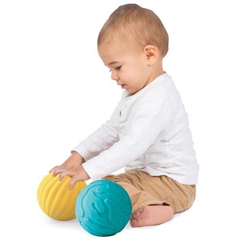 Set De 3 Balles Sensorielles Ludi Bleu Achat Prix Fnac