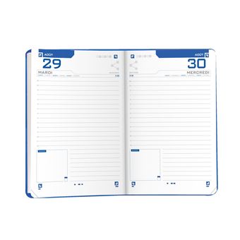 Agenda scolaire Oxford 2022 2023 1 jour par page Easybook 12 x 18 cm Modèle aléatoire