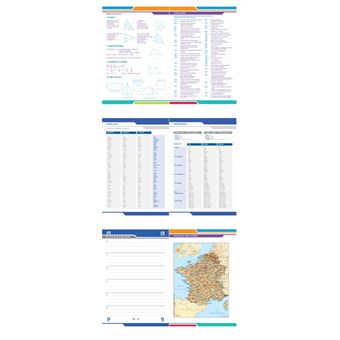 Agenda scolaire Oxford 2022 2023 1 jour par page Easybook 12 x 18 cm Modèle aléatoire