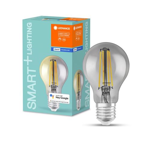Ampoule connectée Ledvance Smart avec Filament Classic Dimmable 44 6 W Blanc