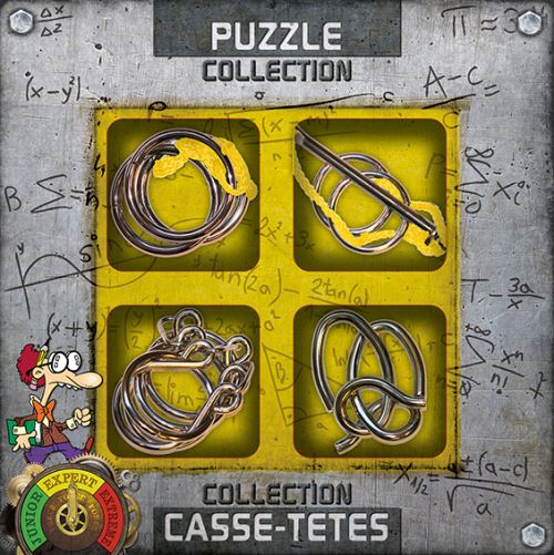 SET DE 4 CASSE-TETE METAL  - DIFFICILE