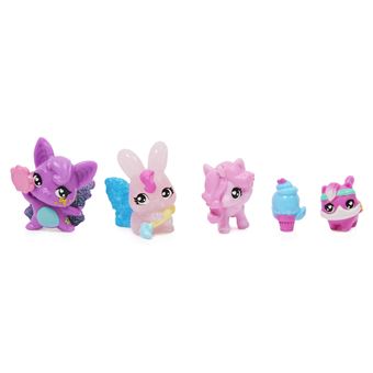 Pack de 4 Hatchimals Famille 3 enfants et 1 bébé Modèle aléatoire