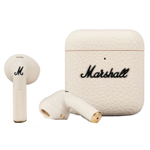 Ecouteurs sans fil Marshall Minor IV Bluetooth Crème