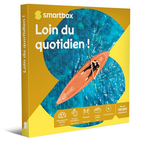 Coffret cadeau SmartBox Loin du quotidien !