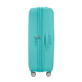 Valise American Tourister Soundbox 4 roues Extensible 77 cm Bleu