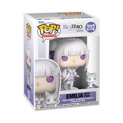 Figurine Funko Pop & Buddy Re Zero Emilia with Puck Figurine Funko Pop & Buddy Re Zero Emilia with Puck