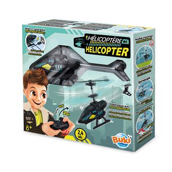 DEERC – Hélicoptère RC Apache 2,4 GHz, Avec 2 Batteries, Temps De Vol 30 Min, Lumières LED – Pour Enfants Et Adultes