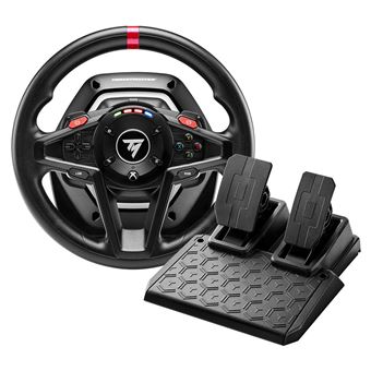 Pack Volant gaming Thrustmaster T128 SimTask pour Xbox et PC + Systeme d'attache Steering Kit pour jeux de simulation